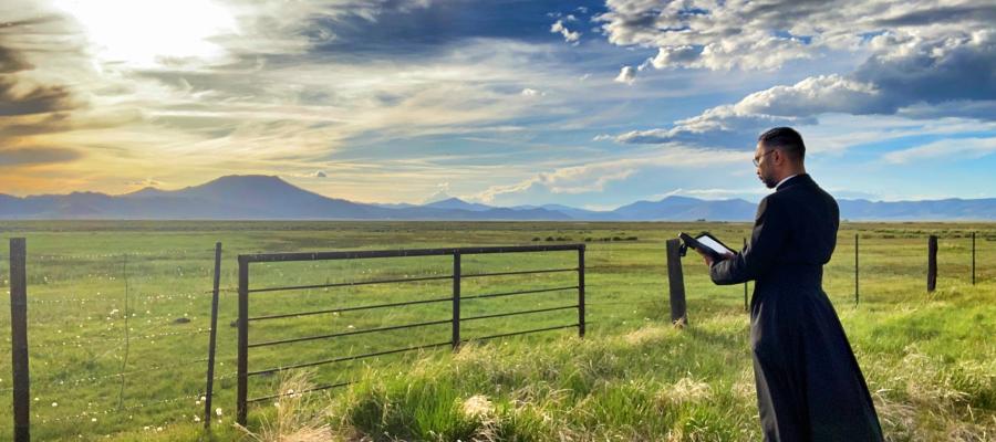 Sunset  in the Valley