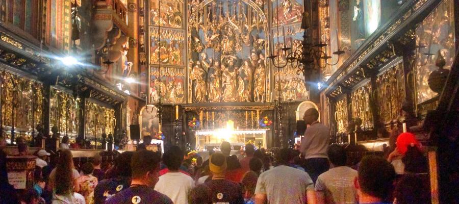 St. Mary's Basilica in Krakow 