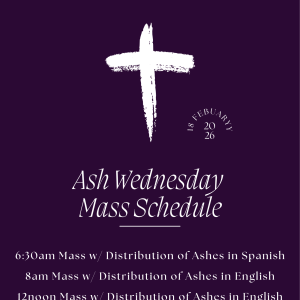 Ash Wednesday 