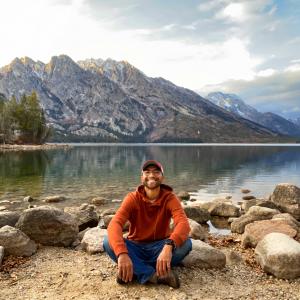 Tetons mountain range 
